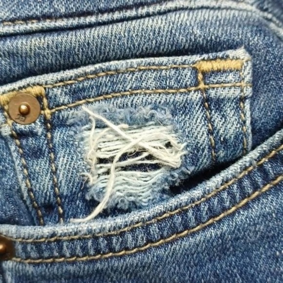 Joe's Jeans Distressed Cigarette Jeans Size 24 - Picture 9 of 10